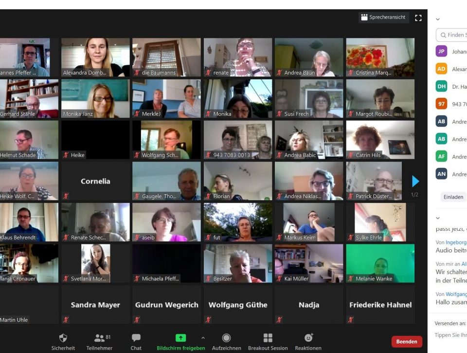 Online-Seminare rund um die Chor- und Vereinsarbeit
