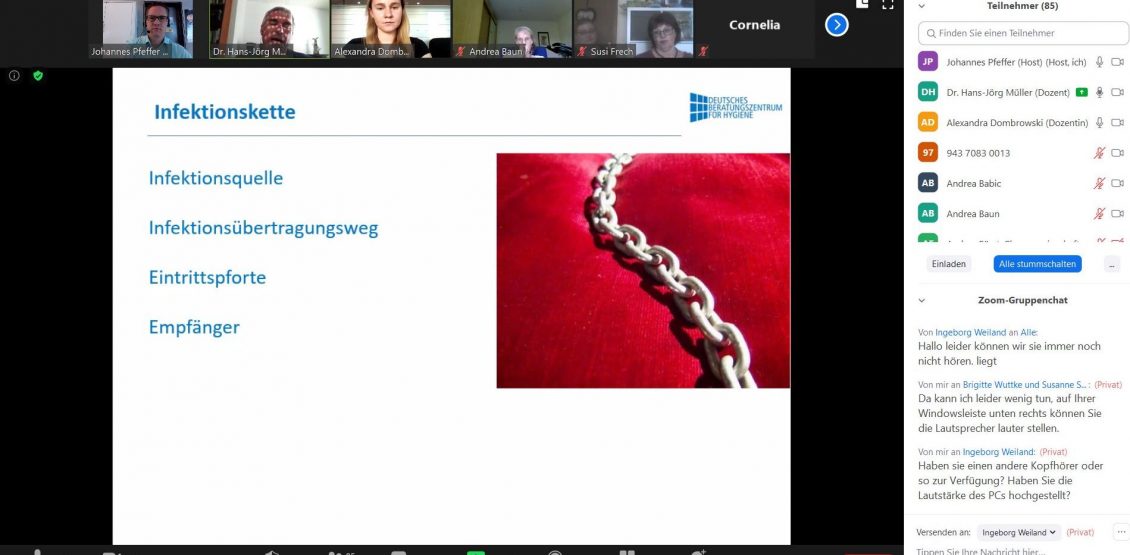 E-Seminar zu Corona: "Hygienekonzept im Chor"