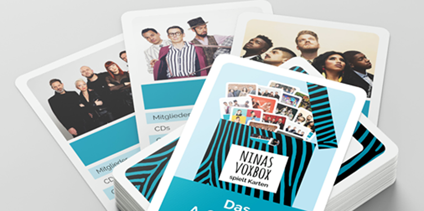 A-cappella-Quartett von Ninas VoxBox